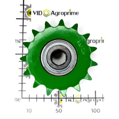 Зірочка натяжна z=15, John Deere AXE19940,541857R92,AE27909,71378873,AN31211