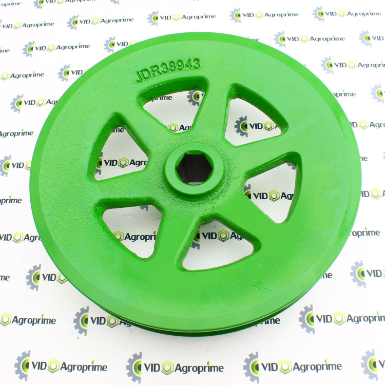 Шків привода шнека жатки HXE38943, JDR38943 John Deere