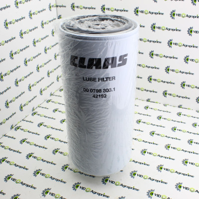 Фільтр масляний 0007983031 Claas 363203, 798303, P551808, AZ36942, H358W, LF3566, SO10052, WD13145/18