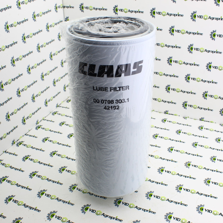 Фільтр масляний 0007983031 Claas 363203, 798303, P551808, AZ36942, H358W, LF3566, SO10052, WD13145/18