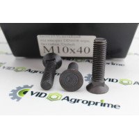 Болт М10х40 потайний під квадрат без гайки, Unibolt