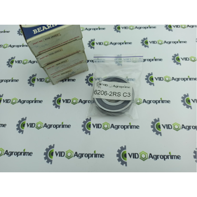 Підшипник кульковий 6206-2RS SMA Підшипник кульковий 6206-2RS SMA