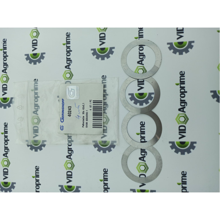 Шайба 30x42x0,1 - DIN 988 (040243) Шайба 30x42x0,1 - DIN 988 (040243)