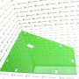 Пластина похилої камери металева  H203561,  H203561-RS, JD9670STS, S650, S660, S670 John Deere