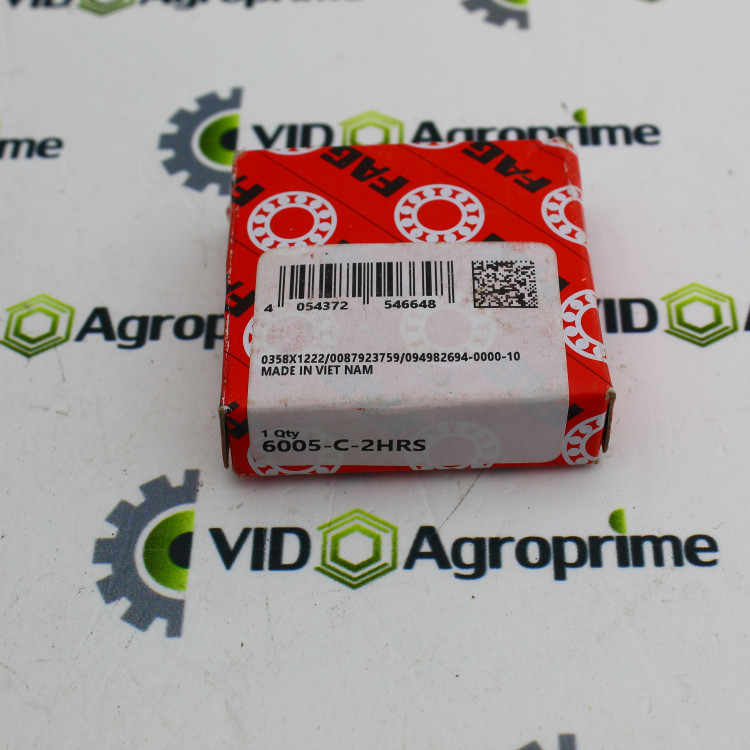 Підшипник 6005-C-2HRS FAG (JD30543/AC671128/238999/JD30543/237713/58260/237713/238999/JD30543/CA051/237713/JD30113)