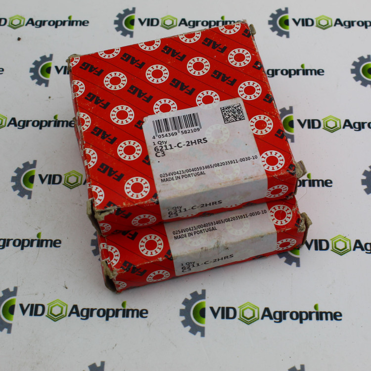 Підшипник 6211-C-2HRS C3 FAG 244274/ AZ100641/AZ48723/ JD10502/ 234821/ 244275/AZ49371 / AZ100641 / AZ48723 / AZ49013 / 234821 / ST265 / NA305G/244275/215934/234821.0/235923.0/87591955