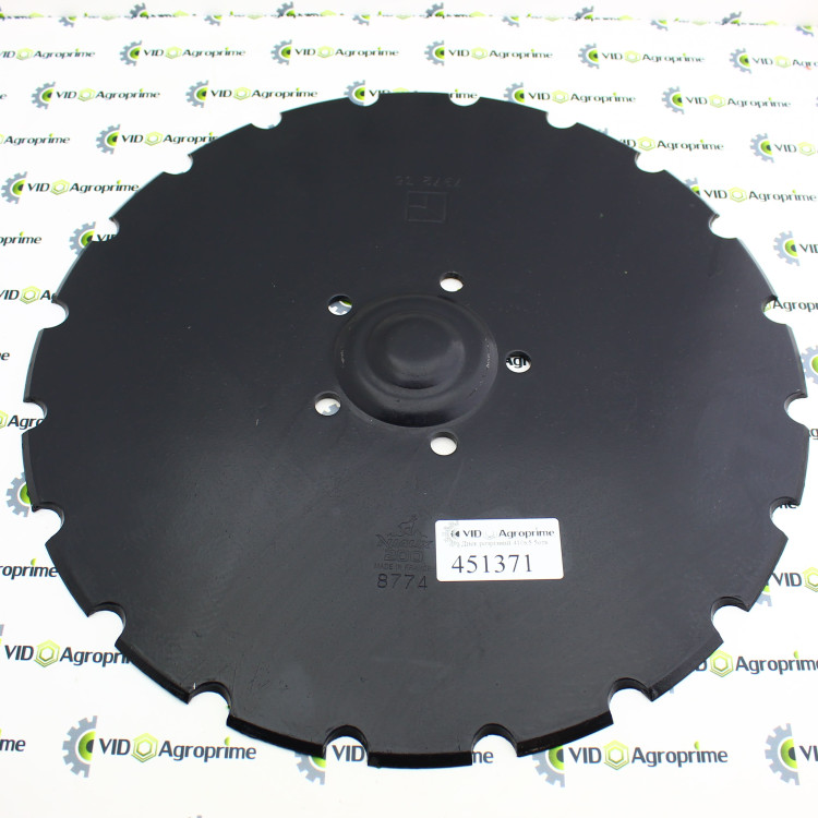 Диск розрізний зернової сівалки суцільного посіву (451371)