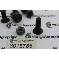  Болт М12х35 (10.9) потайний під квадрат DIN608 з гайкою (3015785)