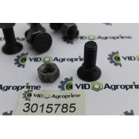  Болт М12х35 (10.9) потайний під квадрат DIN608 з гайкою (3015785)