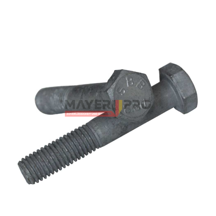 Болт DIN 931 M12x60 8,8 цинк