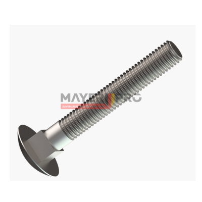 Болт DIN 603 M12x50 8.8 цинк Болт DIN 603 M12x50 8.8 цинк