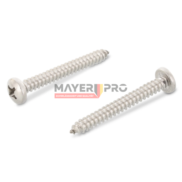 Саморіз DIN 7981-C M4,2x38 A2 PH2